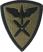 110th Aviation Brigade OCP Scorpion Shoulder Patch With Velcro